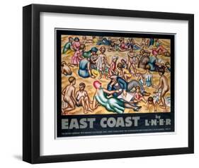 East Coast by LNER-null-Framed Art Print