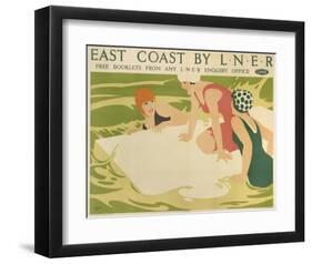 East Coast by LNER-null-Framed Art Print