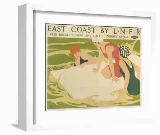 East Coast by LNER-null-Framed Art Print