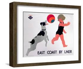 East Coast by LNER-null-Framed Art Print