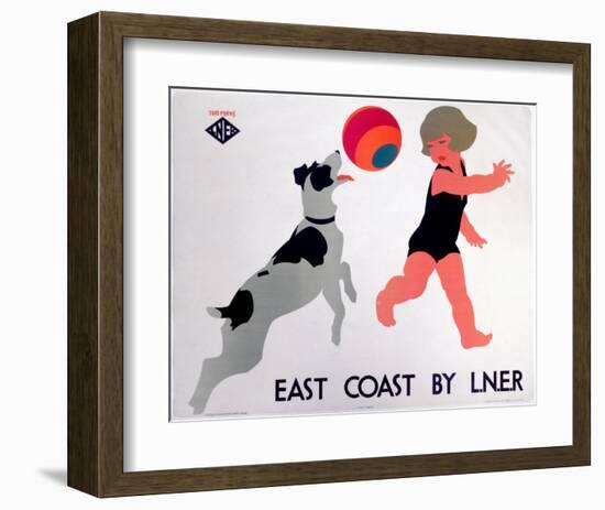 East Coast by LNER-null-Framed Art Print