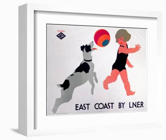 East Coast by LNER-null-Framed Art Print