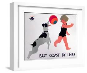 East Coast by LNER-null-Framed Art Print