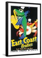 East Coast Frolics-Frank Newbould-Framed Art Print