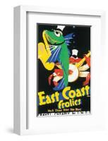 East Coast Frolics-Frank Newbould-Framed Art Print