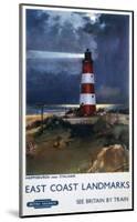 East Coast Landmarks, Lighthouse-null-Mounted Art Print