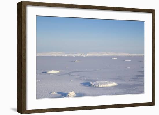 East Coast, Mohn Bukta, View of Storfjorden Fjord-Stephen Studd-Framed Photographic Print