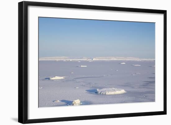 East Coast, Mohn Bukta, View of Storfjorden Fjord-Stephen Studd-Framed Photographic Print