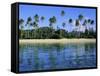 East Coast, Motu Nao Nao, Raiatea Island, Society Islands Archipelago, French Polynesia-J P De Manne-Framed Stretched Canvas