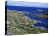 East Coast of Harris Looking over Minch Towards Mull-John Warburton-lee-Stretched Canvas