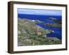 East Coast of Harris Looking over Minch Towards Mull-John Warburton-lee-Framed Photographic Print