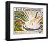 East Coast Resorts-null-Framed Art Print