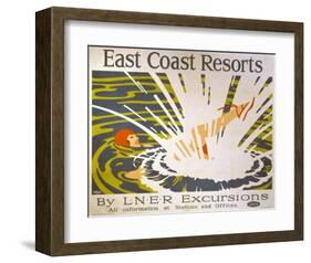 East Coast Resorts-null-Framed Art Print