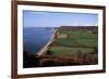 East Devon Coast Path, Near Sidmouth, Devon, England, United Kingdom-Cyndy Black-Framed Photographic Print