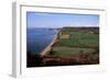 East Devon Coast Path, Near Sidmouth, Devon, England, United Kingdom-Cyndy Black-Framed Photographic Print