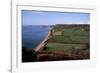 East Devon Coast Path, Near Sidmouth, Devon, England, United Kingdom-Cyndy Black-Framed Photographic Print