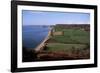 East Devon Coast Path, Near Sidmouth, Devon, England, United Kingdom-Cyndy Black-Framed Photographic Print