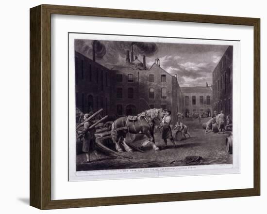 East End of Whitbread's Brewery, Chiswell Street, Islington, London, 1792-George Garrard-Framed Giclee Print