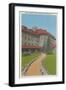 East Entrance, Grove Park Inn-null-Framed Art Print