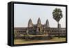 East Entrance to Angkor Wat, Angkor, UNESCO World Heritage Site, Siem Reap, Cambodia, Indochina-Michael Nolan-Framed Stretched Canvas