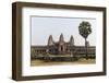 East Entrance to Angkor Wat, Angkor, UNESCO World Heritage Site, Siem Reap, Cambodia, Indochina-Michael Nolan-Framed Photographic Print