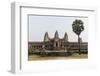 East Entrance to Angkor Wat, Angkor, UNESCO World Heritage Site, Siem Reap, Cambodia, Indochina-Michael Nolan-Framed Photographic Print