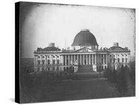 East Face of U. S. Capitol in 1846-John Plumbe Jr.-Stretched Canvas