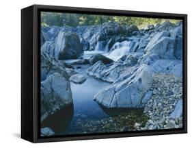East Fork of the Black River, Johnson Shut-Ins State Park, Missouri, USA-Charles Gurche-Framed Stretched Canvas