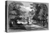 East Front and Principal Entrance, Sandringham, Norfolk, 1887-null-Stretched Canvas