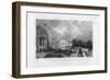 East Front of Eaton Hall, Cheshire, 1845-Frederick James Havell-Framed Giclee Print