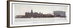 East Front of Horse Guards, Westminster, London, C1749-Paul Sandby-Framed Giclee Print