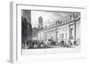 East Front of the Bank of England and New Tower of the Royal Exchange from St Bartholomew Bank-Thomas Hosmer Shepherd-Framed Giclee Print