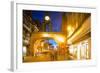 East Gate Clock at Christmas, Chester, Cheshire, England, United Kingdom, Europe-Frank Fell-Framed Photographic Print