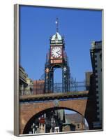 East Gate Clock, Chester, Cheshire, England, United Kingdom, Europe-null-Framed Photographic Print