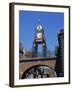 East Gate Clock, Chester, Cheshire, England, United Kingdom, Europe-null-Framed Photographic Print