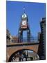 East Gate Clock, Chester, Cheshire, England, United Kingdom, Europe-null-Mounted Photographic Print