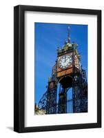 East Gate Clock, Chester, Cheshire, England, United Kingdom, Europe-Frank Fell-Framed Photographic Print