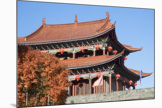 East Gate, Dali, Yunnan, China-Ian Trower-Mounted Photographic Print