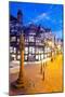 East Gate Street at Christmas, Chester, Cheshire, England, United Kingdom, Europe-Frank Fell-Mounted Photographic Print