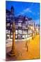 East Gate Street at Christmas, Chester, Cheshire, England, United Kingdom, Europe-Frank Fell-Mounted Photographic Print