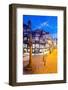 East Gate Street at Christmas, Chester, Cheshire, England, United Kingdom, Europe-Frank Fell-Framed Photographic Print