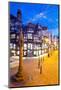 East Gate Street at Christmas, Chester, Cheshire, England, United Kingdom, Europe-Frank Fell-Mounted Photographic Print