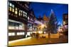 East Gate Street at Christmas, Chester, Cheshire, England, United Kingdom, Europe-Frank Fell-Mounted Photographic Print