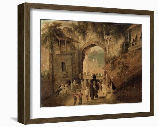 East Gateway, Patna, 1825-Charles D'oyly-Framed Giclee Print