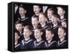 East German Tomaner Choir of Leipzig Boys Choir-Ralph Crane-Framed Stretched Canvas