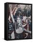 East Germany Monumental Propaganda, Dresden, Saxony, Germany-Ivan Vdovin-Framed Stretched Canvas