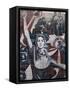 East Germany Monumental Propaganda, Dresden, Saxony, Germany-Ivan Vdovin-Framed Stretched Canvas