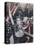 East Germany Monumental Propaganda, Dresden, Saxony, Germany-Ivan Vdovin-Stretched Canvas