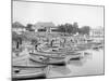 East Grand Rapids, Mich., Lakeside Club from Waterside, Reeds Lake-null-Mounted Photo