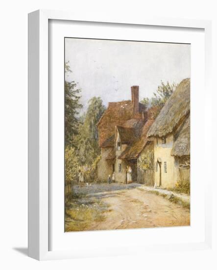 East Hagbourne, Berkshire-Helen Allingham-Framed Giclee Print